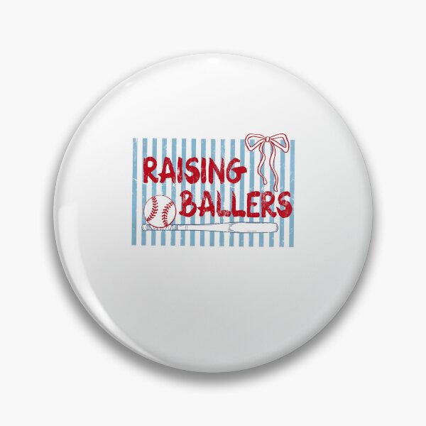 Item preview, Striped Raising Ballers Baseball designed and sold by Lakatosarpad.