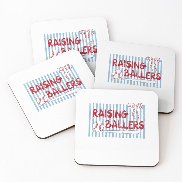 Item preview, Striped Raising Ballers Baseball designed and sold by Lakatosarpad.