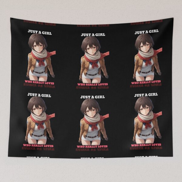 Artikelvorschau, Einfach ein Mädchen, das Attack on Titan wirklich liebt. entworfen und verkauft von Tokyotopia.