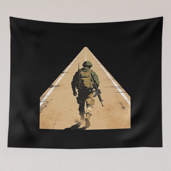 Item preview, Operator Long Haul Endless Road Military Tactical designed and sold by GeoWhimsy Studio.