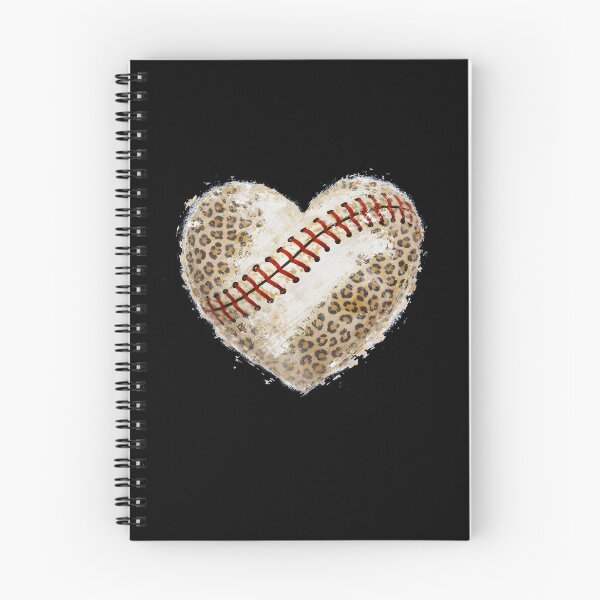 Aperçu de l'œuvre Cœur de baseball léopard créée et vendue par Lakatosarpad.