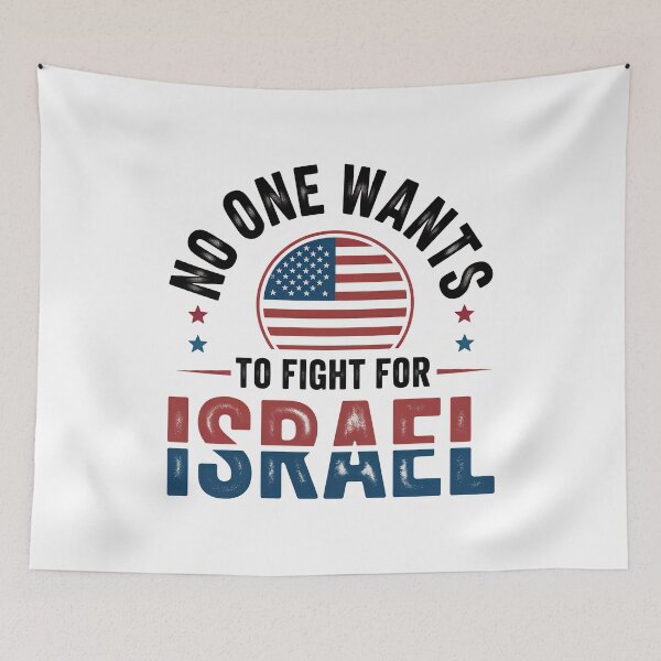 Item preview, Anti Trump, No One Wants To Fight For Israel, Anti War Protester Marine Brian McGinnis designed and sold by graphic-genie.
