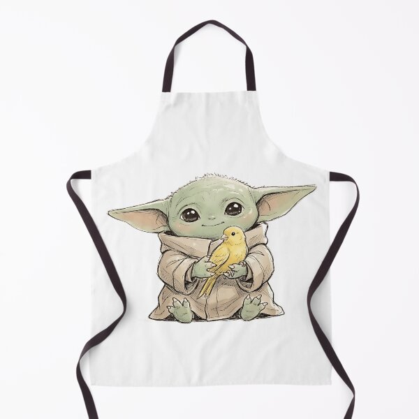 Item preview, BABY YODA WITH CANARY designed and sold by LIS AND MELIVERSO.