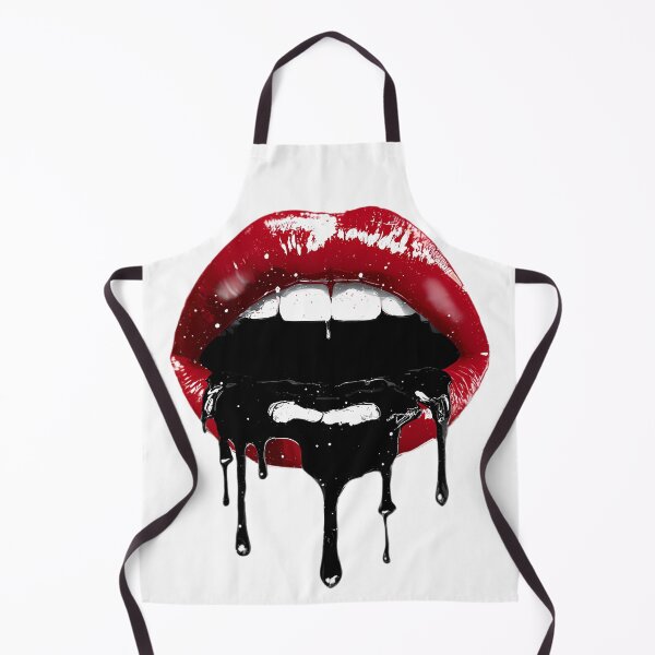 Item preview, Red Lips Dark Aesthetic - kpop inspired designed and sold by Nohrae.
