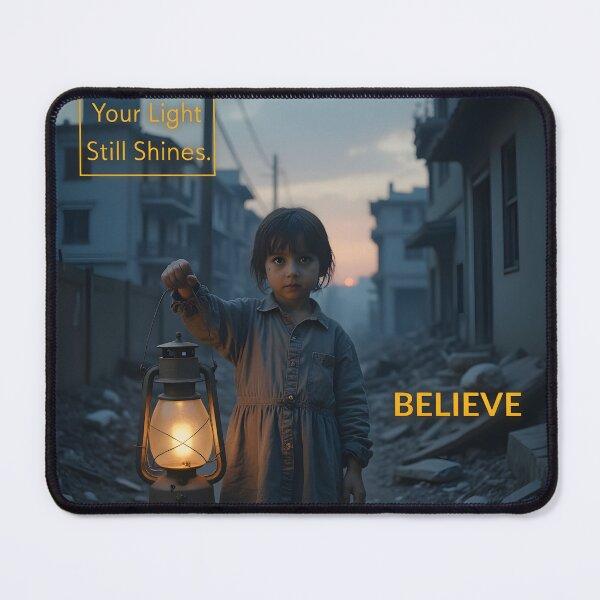 Item preview, "Your Light Still Shines — Believe in Hope and Resilience" designed and sold by Creative-RE.