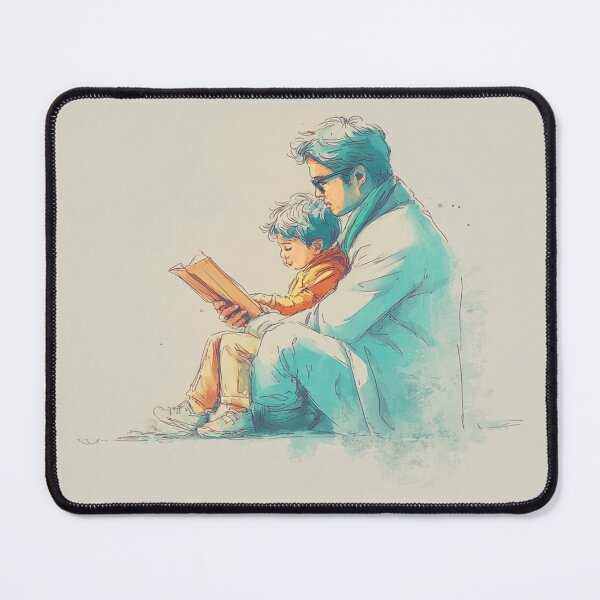 Item preview, Father Son Bonding Time designed and sold by bubblyrainbow.