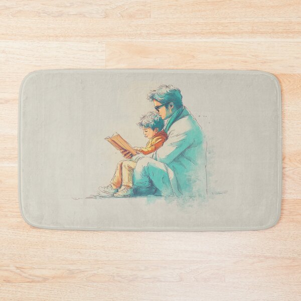 Item preview, Father Son Bonding Time designed and sold by bubblyrainbow.