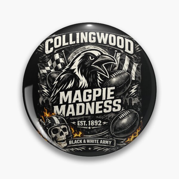 Item preview, Collingwood Magpie Madness designed and sold by LumaLine.