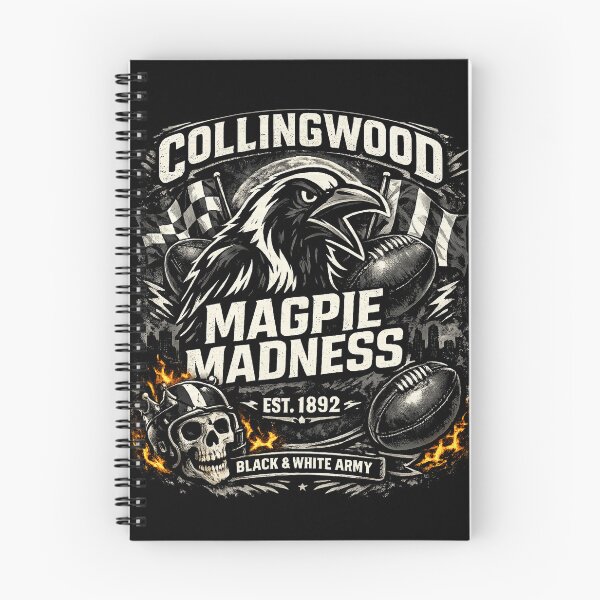 Item preview, Collingwood Magpie Madness designed and sold by LumaLine.