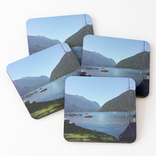 Item preview, scenic lake setting beautiful colorful image designed and sold by SmashingDeals.
