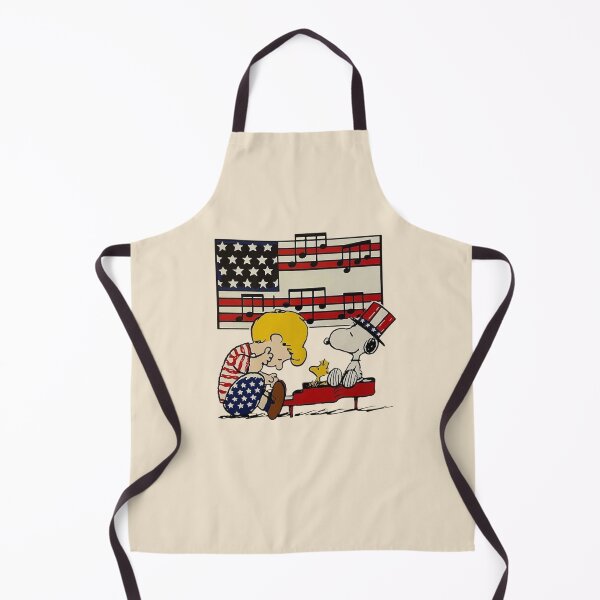 Item preview, Patriotic Piano Snoopy & Schroeder designed and sold by moamaxshop.