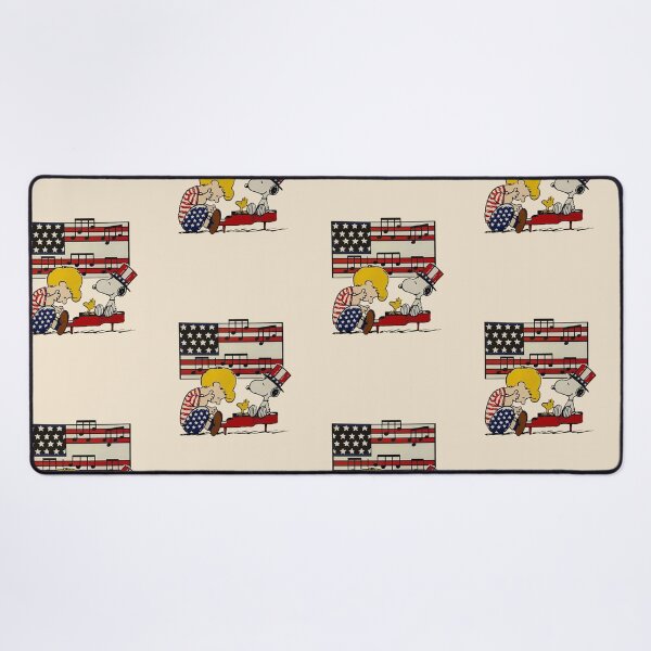 Item preview, Patriotic Piano Snoopy & Schroeder designed and sold by moamaxshop.