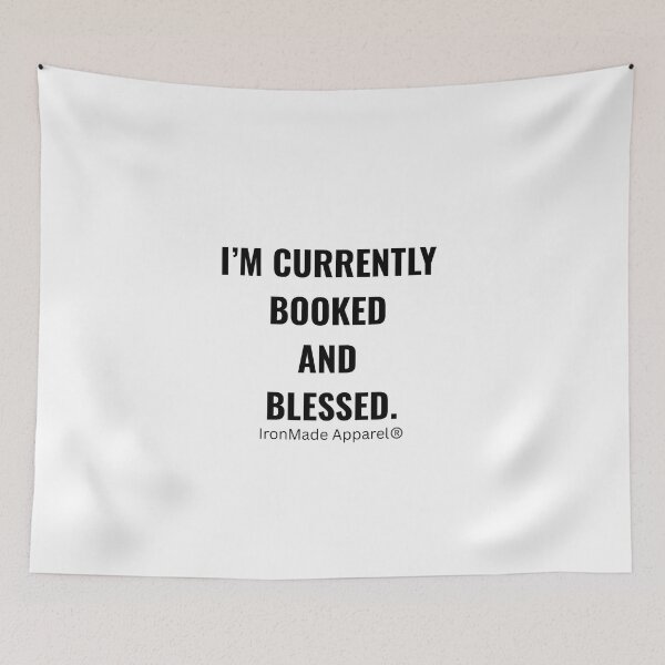 Item preview, I’m Currently Booked and Blessed Electrician Shirt – Funny Electrician Pride Tee for Hardworking Tradesmen designed and sold by IronMade Apparel.