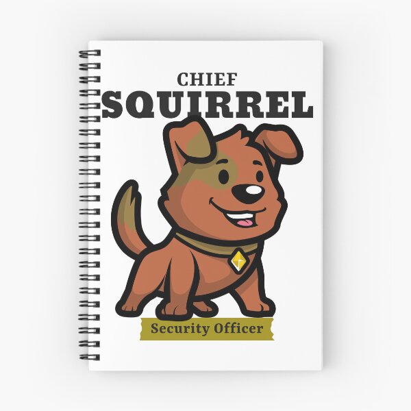 Item preview, Chief Squirrel Security Officer Adventure Dog  designed and sold by Jclapp29.