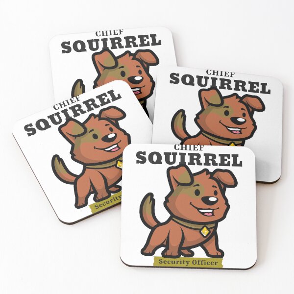 Item preview, Chief Squirrel Security Officer Adventure Dog  designed and sold by Jclapp29.
