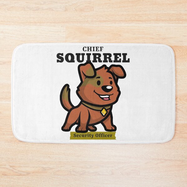 Item preview, Chief Squirrel Security Officer Adventure Dog  designed and sold by Jclapp29.