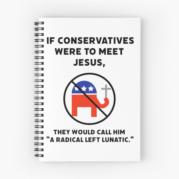 Item preview, If conservatives met Jesus  designed and sold by Rachel the Artist .