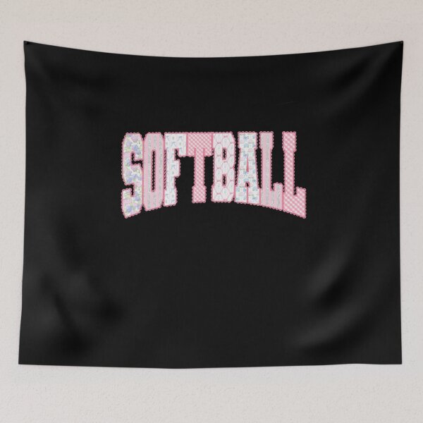 Item preview, Retro Play Ball Game Day Coquette Floral designed and sold by Lakatosarpad.