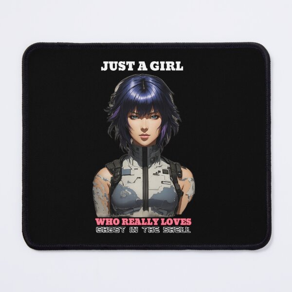 Item preview, Just A Girl Who Really Loves Ghost In The Shell designed and sold by Tokyotopia.