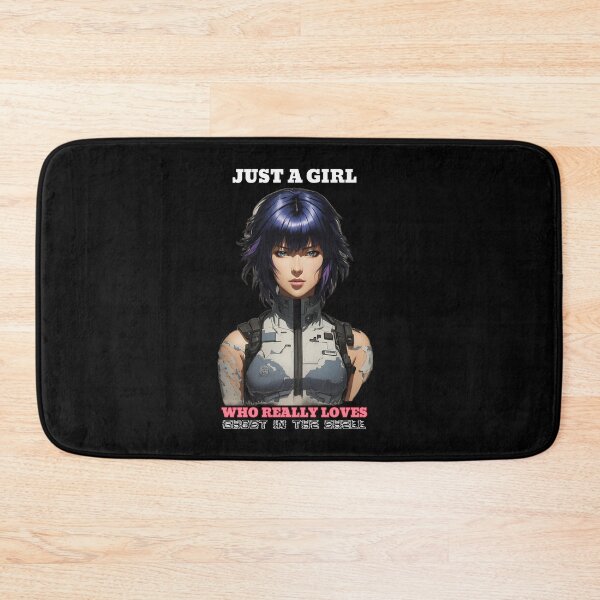 Item preview, Just A Girl Who Really Loves Ghost In The Shell designed and sold by Tokyotopia.