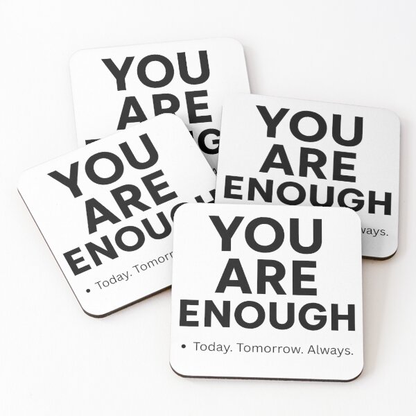 Item preview, Affirmation Quote About Self‑Worth and Daily Encouragement designed and sold by Mindful56.