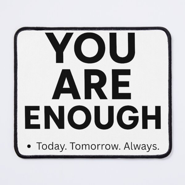 Item preview, Affirmation Quote About Self‑Worth and Daily Encouragement designed and sold by Mindful56.
