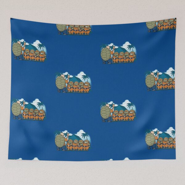 Item preview, Kame House Ninja Turtles Training designed and sold by moamaxshop.