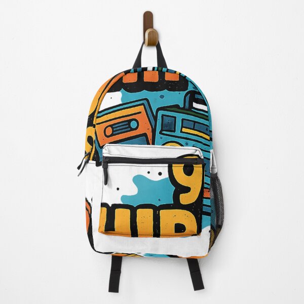 Item preview, 90s Hip Hop Boombox – Retro Street Art Graffiti Design designed and sold by StickerArtStudio.