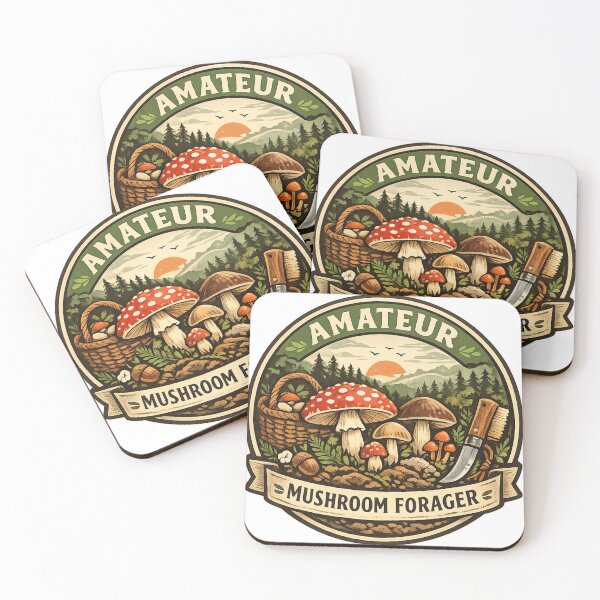Item preview, Amateur Mushroom Forager designed and sold by Robot Casual.
