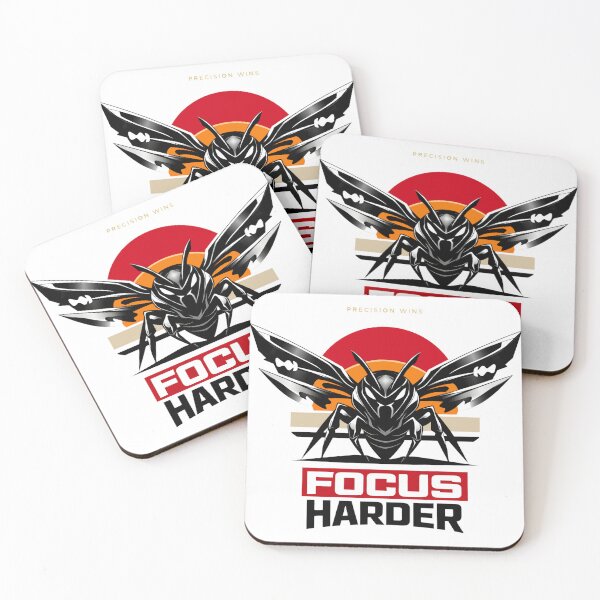 Item preview, Phantom Hornet Focus Harder Tactical Tattoo Art - Cyberpunk Precision Wins Motivational Hornet Razor Blade Wings Graphic for Gamers, Gym, and Productivity Seekers designed and sold by Vivaan Studio.
