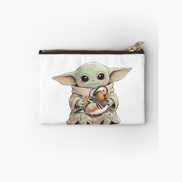 Item preview, BABY YODA WITH MANDARIN DUCK designed and sold by LIS AND MELIVERSO.