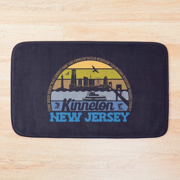 Item preview, Kinnelon New Jersey Sunset Retro Vintage Local Pride Logo designed and sold by CRHPOD20.