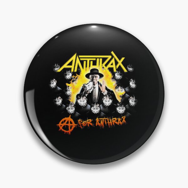 Item preview, Anthrax Band - Mad Mask Man designed and sold by Anartistlegacy.