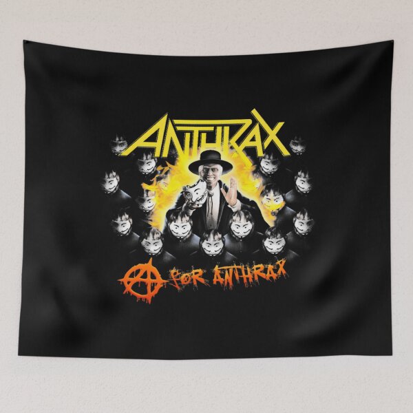 Item preview, Anthrax Band - Mad Mask Man designed and sold by Anartistlegacy.