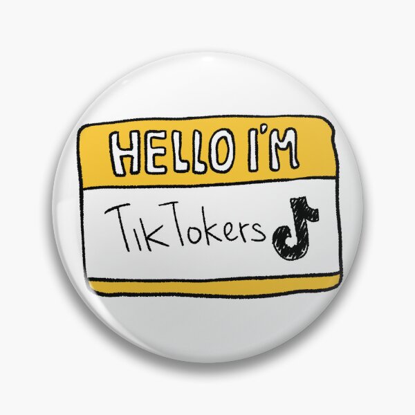 Item preview, Hello I’m TikTokers Name Tag Aesthetic Hand Drawn Graphic designed and sold by RNASstuff.