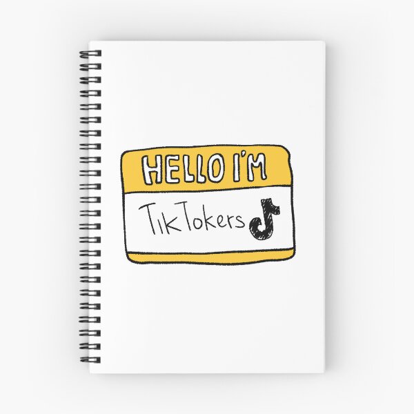 Item preview, Hello I’m TikTokers Name Tag Aesthetic Hand Drawn Graphic designed and sold by RNASstuff.