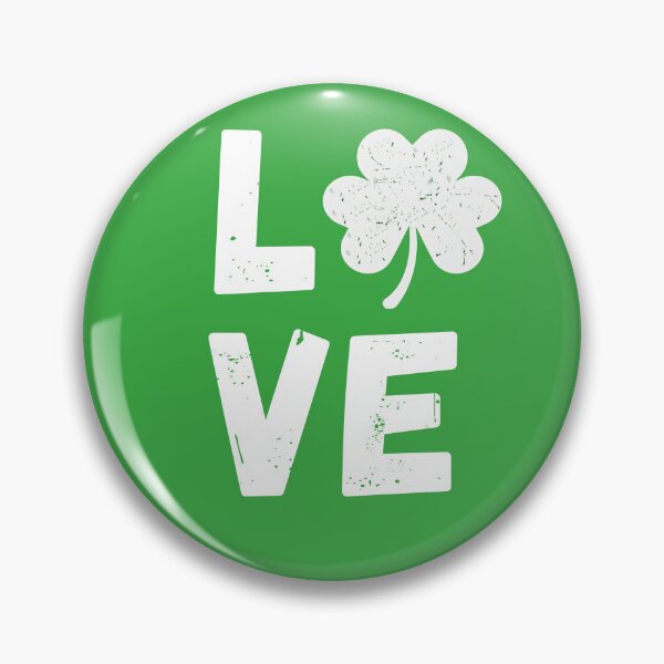 Item preview, Vintage Love Shamrock St Patricks Day Distressed Typography designed and sold by Lio-lio.