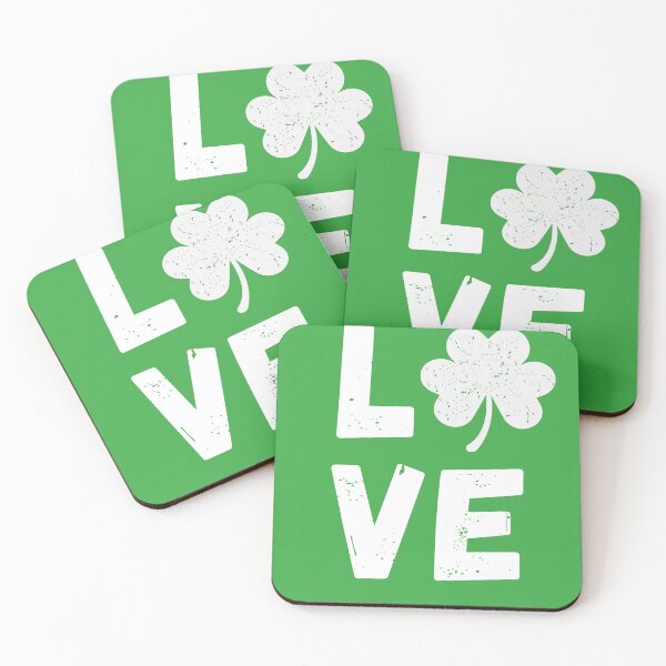 Item preview, Vintage Love Shamrock St Patricks Day Distressed Typography designed and sold by Lio-lio.