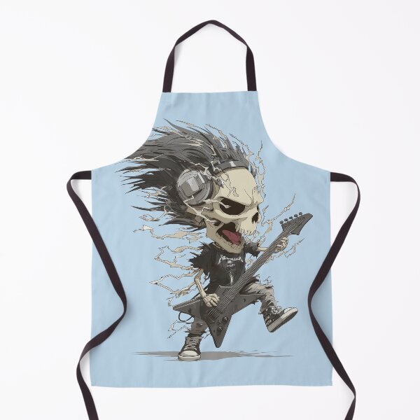 Item preview, Rocker Skeleton playing guitar designed and sold by SubliHardDraws.