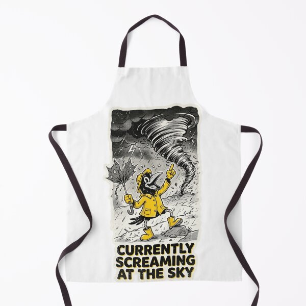 Item preview, Chaos Forecaster - 1930s Storm Chaser Crow designed and sold by HiruK.
