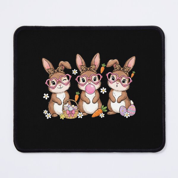 Item preview, Girls Easter Bunny Cute Rabbits designed and sold by KroghDs.