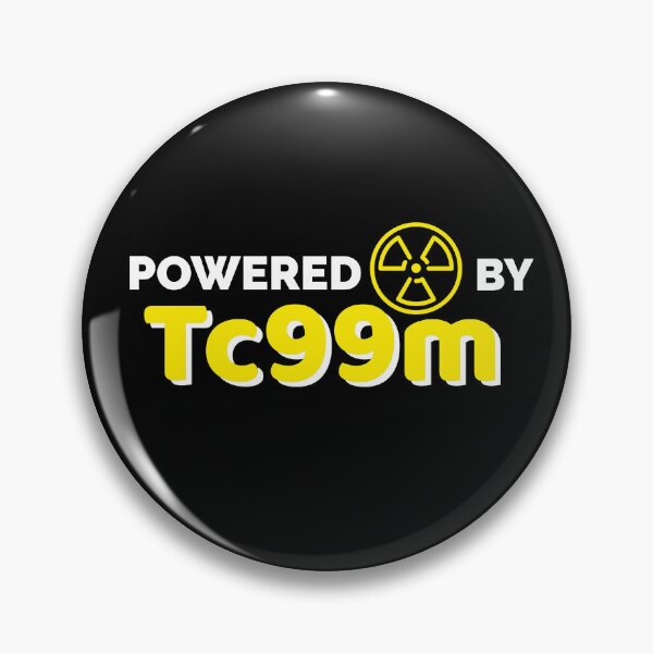 Item preview, Powered By Tc99m - Nuclear Medicine Technologist designed and sold by STPrints.