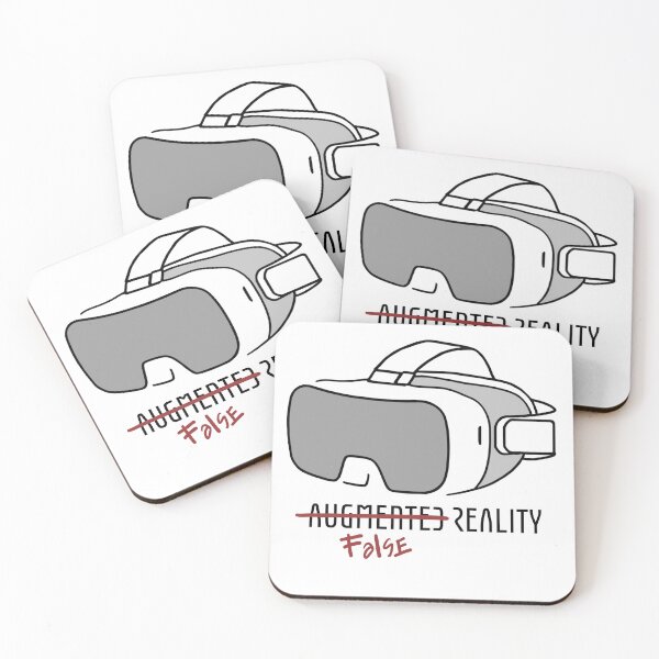 Item preview, False Reality VR Headset – Minimal Gaming Tech Design designed and sold by Gawii.