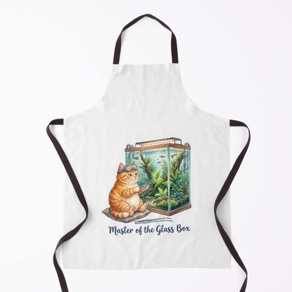 Item preview, Master of the Glass Box - Aquascaping Cat designed and sold by HiruK.
