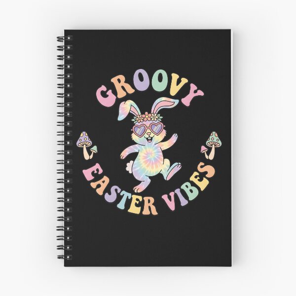 Artikelvorschau, Groovy Easter Vibes Tie Dye Bunny entworfen und verkauft von KroghDs.