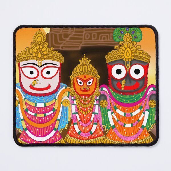 Item preview, Lord Jagannath Sacred Design – Traditional Hindu Deity Art designed and sold by Harshit_Digital_Arts.