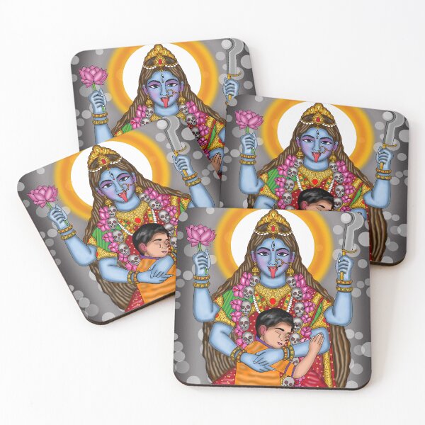 Item preview, Goddess Kali Divine Design – Powerful Hindu Goddess Spiritual Artwork designed and sold by Harshit_Digital_Arts.