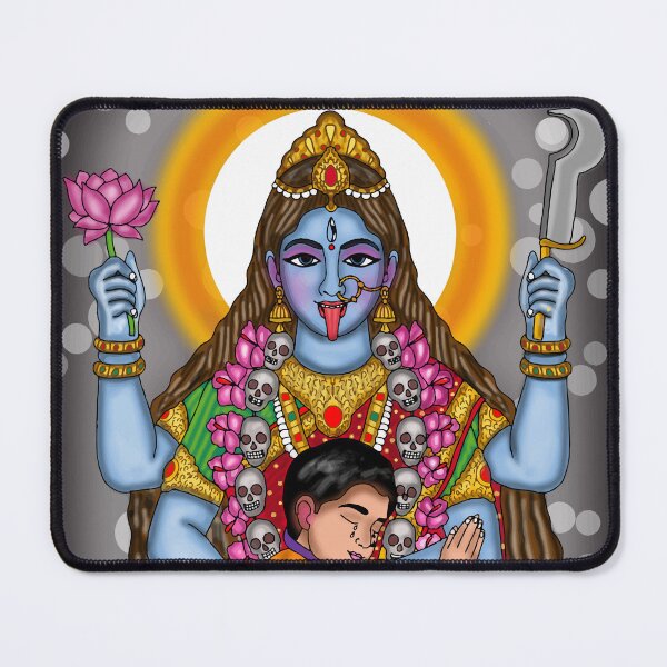 Item preview, Goddess Kali Divine Design – Powerful Hindu Goddess Spiritual Artwork designed and sold by Harshit_Digital_Arts.