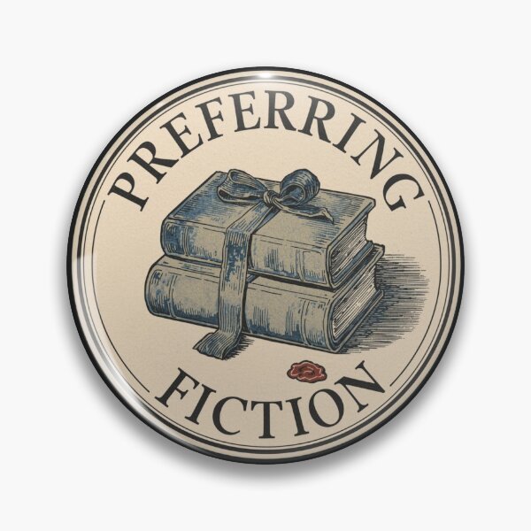 Item preview, Preferring Fiction Books | Booktok Dark Academia Reader designed and sold by VENOHA.