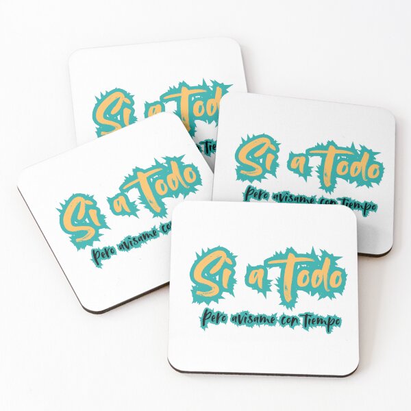 Item preview, Yes to everything, but let me know in advance. - Spanish sarcastic phrase designed and sold by VibeArtShop.